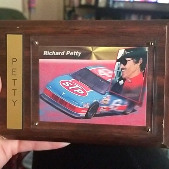 Richard Petty Nascar plaque